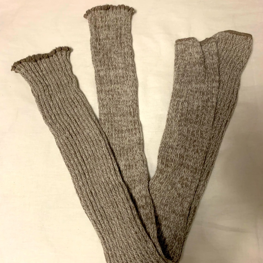 Cozy thigh high legwarmers